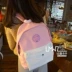 Ramen bóng Hàn Quốc dễ thương phim hoạt hình em gái mềm gấu hồng sinh viên nhỏ Nhật Bản tươi ba lô ba lô balo đi học nữ cấp 1 Ba lô