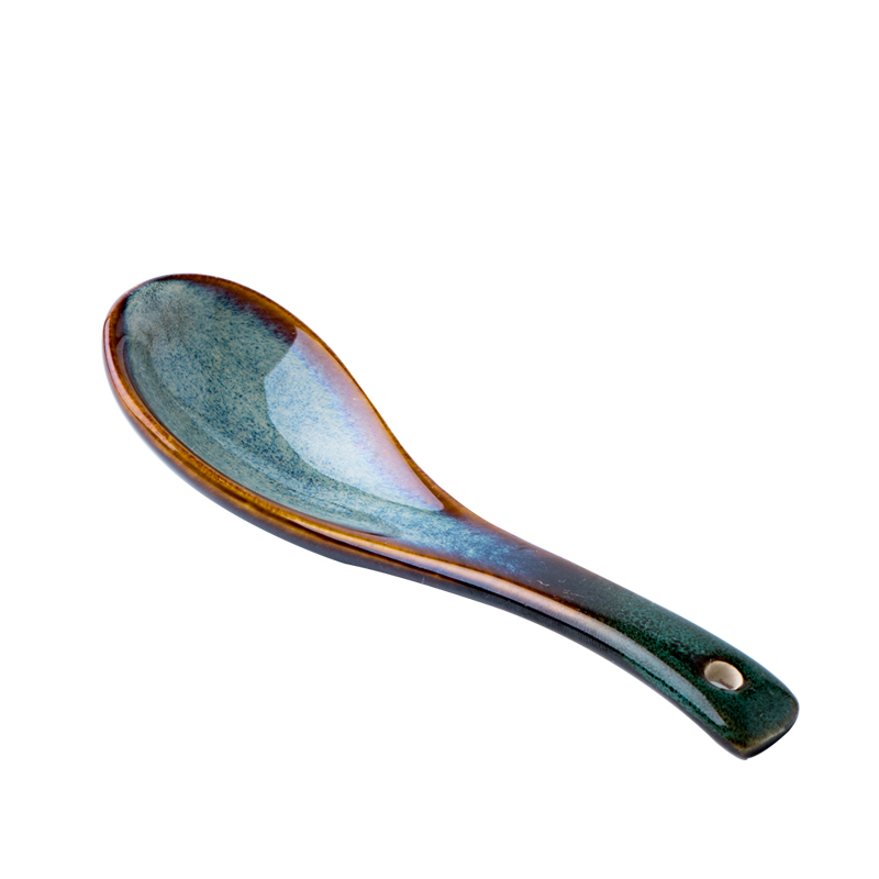 Youcci creative porcelain ceramic spoon household hotel leisurely dinner spoon, small spoon, spoon, chopsticks chopsticks shelf