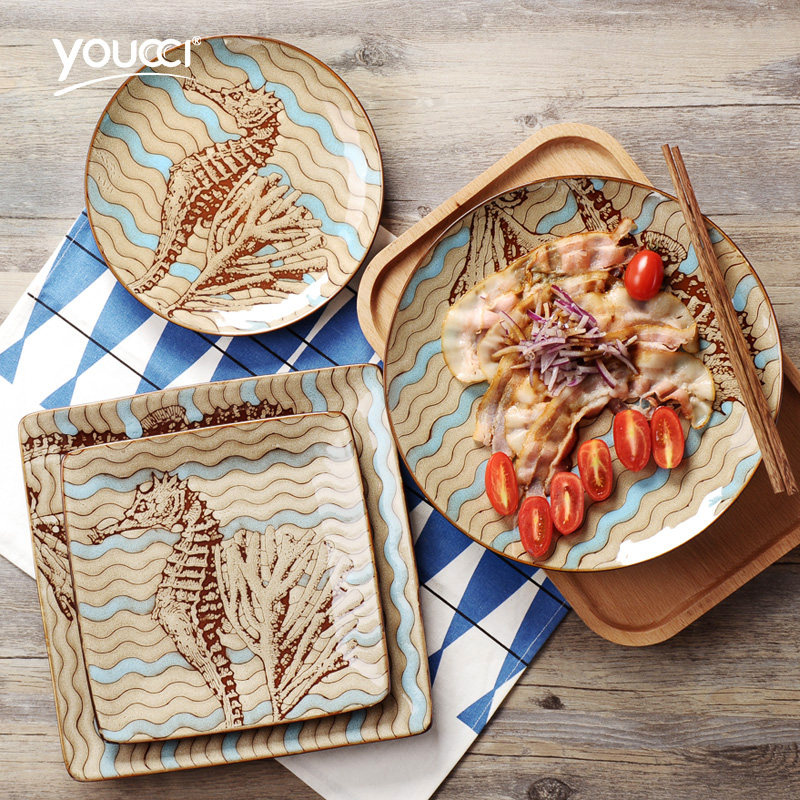 youcci�ƴɴ��⺣��ϵ���մ�����8.5��СԲ��-����