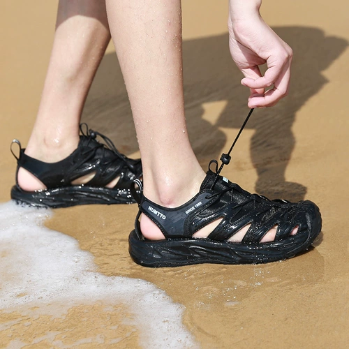 Летняя пляжная обувь, нескользящая спортивная обувь подходит для пеших прогулок, сандалии, туфли, мягкая подошва