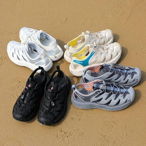 Летняя пляжная обувь, нескользящая спортивная обувь подходит для пеших прогулок, сандалии, туфли, мягкая подошва