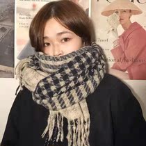 Scarf to send boyfriend warm in autumn and winter warm artifact neck protection ins Korean student shawl collar tide day