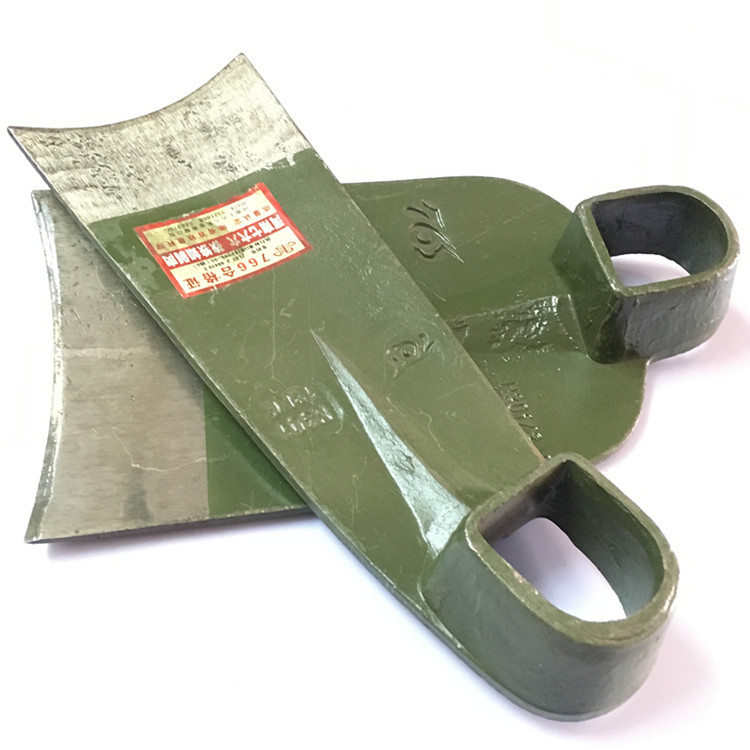 Henan 766 hoe-head track steel full steel hoe opening mountain digging of bamboo shoots steel hoeing head weeding turnovite farm with vegetable seeds