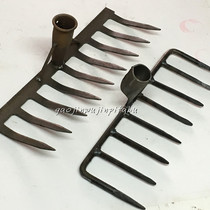 Nine-tooth rake multi-tooth rake head iron rake field rake farm tool rake ground rake