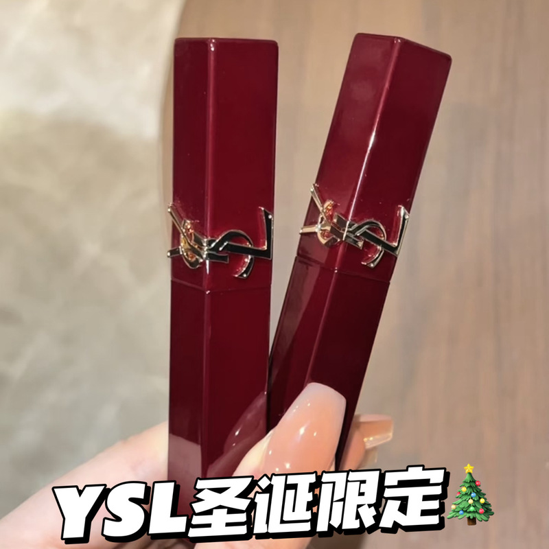 Ysl/Saint Laurent 2026 Christmas Limited Edition Red Lipstick, Lip Gloss, Leather Eyeshadow Palette 1982 1961 Ysl/Saint Laurent 2026 Christmas Limited Edition Red Lipstick, Lip Gloss, Leather Eyeshadow Palette 1982 1961