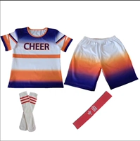 Оранжевая повязка на голову, носки