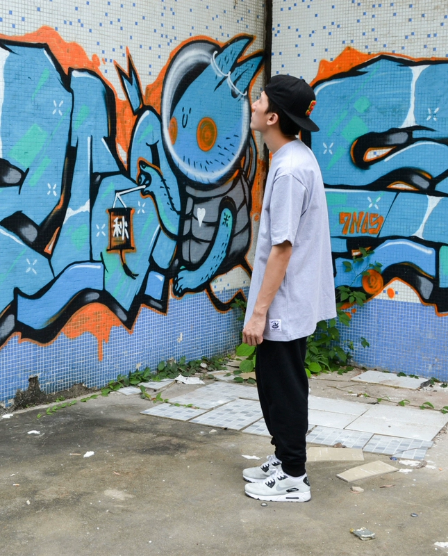 Bboy lỏng loại áo thun rắn màu cơ bản đường phố nhảy hip hop nặng tay áo ngắn popping hiphop áo thun nam tay ngắn có nón