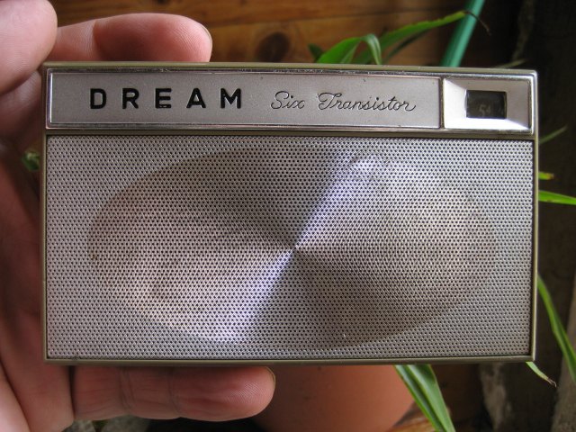 Japan DREAM transistor radio transistor radio semiconductor radio old radio