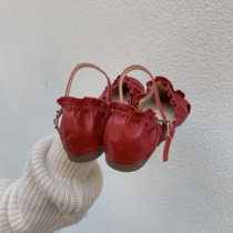 ◆ C H I C D A I L Y. 2 0 2 1 S S Color too temperament sandals 2021 New ladies = Flat-bottomed Grandma Shoes