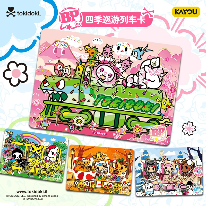 Карточная игра Tokidoki Приключение в карты Коллекция Карточка Блуждающий набор Первый официальный подлинный периферийный карта