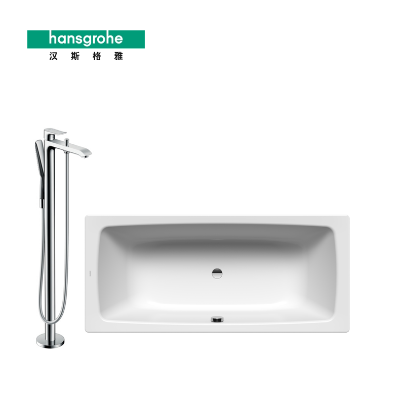 Hansgrohe Metris Floor Single Handle Bath Faucet 170mm Freestanding Bathtub Chenggong Mall