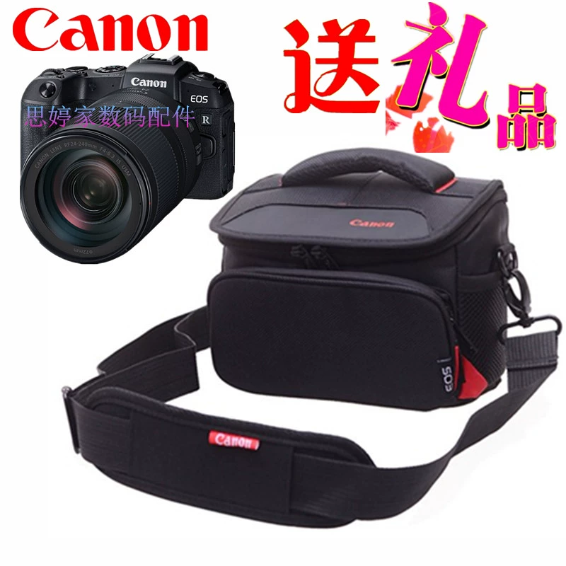 Túi đựng máy ảnh Canon Canon R R 200D thế hệ thứ hai 90D SLR túi đeo vai xiên đơn - Phụ kiện máy ảnh kỹ thuật số