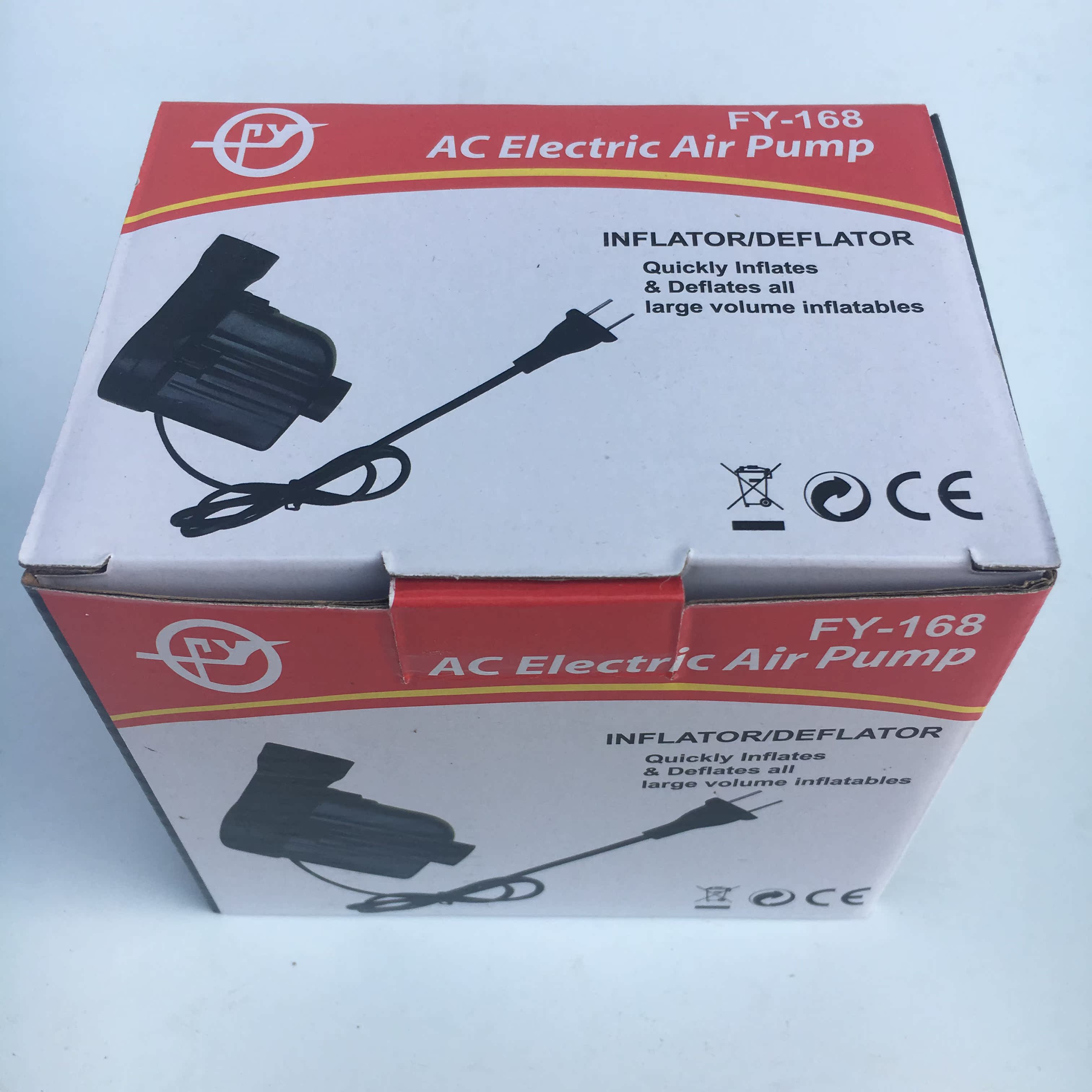 Electric charging inflatable bed rubber dinghy pool Electric cheering machine for air pumping 220V