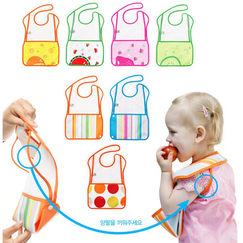 Korean baby bib coveralls