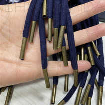 About 5mm cotton round rope with metal teapot rope hoodie rope tight environment-friendly hoodie pull rope teapot rope