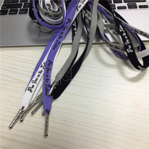 Tide hoodie belt 1cm wide cotton V print letter fashion ulzzang hat rope with drawstring waist rope