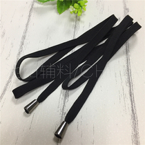 Knitted waist rope 1cm wide garment accessories hoodie windbreaker waist rope drawrope webbing waist rope everything