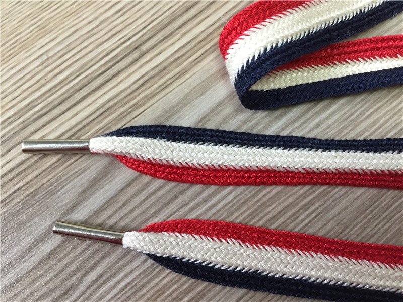 1 5cm wide cotton red blue white color belt metal bag hair ring hat rope waist rope clothes rope multipurpose fashion beautiful rope