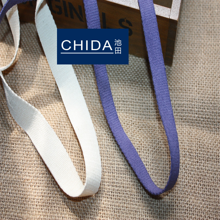 1 5CM wide thickened flat weave mesh belt metal buckle Baotou rope hat rope with pants waist rope strap tie