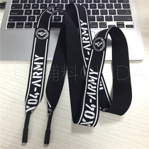 Band-width ribbon black bottom print ribbon BF popular wide ribbon fashion handmade belt