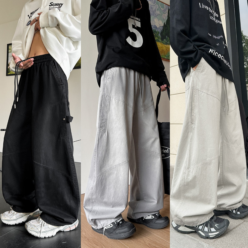 Yitongjia Children's Clothing 2026 Spring Collection Boys' Soft Denim Long Pants Student Youth 3D Cut Work Pants