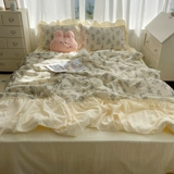 Летний комплект, свежее летнее одеяло, прохладное одеяло, 2024 года, 4 предмета, французский стиль