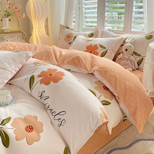 Демисезонный комплект, хлопковое одеяло, хлопковый пододеяльник, простыня, 4 предмета, 3 предмета