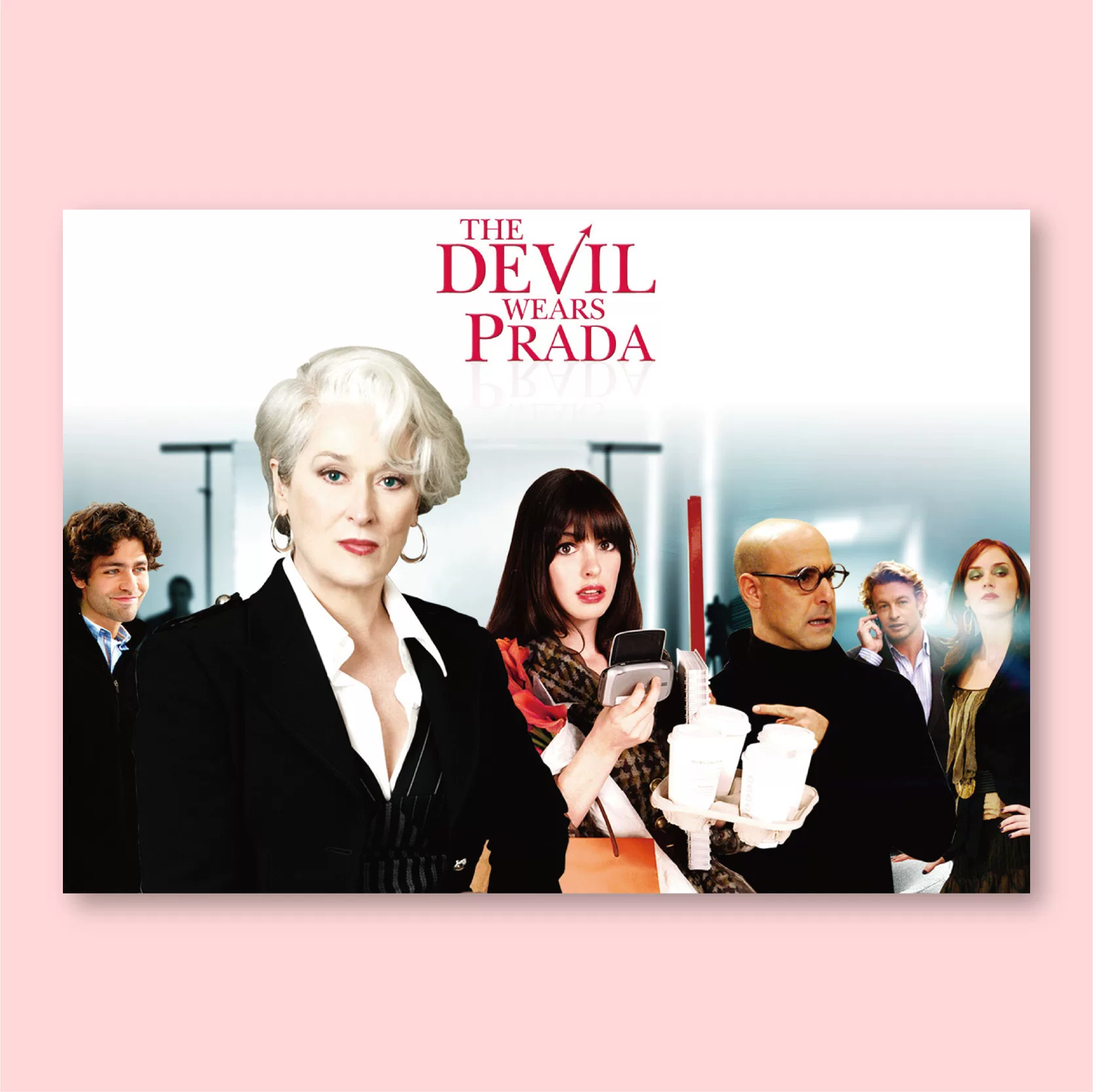 Постер к фильму "The Queen Wears Prada" со старины Анна Харди?