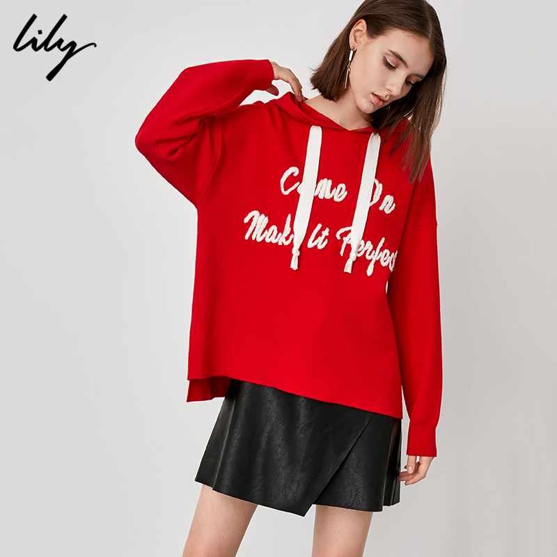 Sweatshirt femme LILY   en Adhesif - Ref 3215391 Image 1