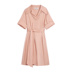 Lily2019 mùa hè mới cho phụ nữ Áo thun cotton tay ngắn A-line 119250C7584 - Váy eo cao 	váy eo con kiến	 Váy eo cao