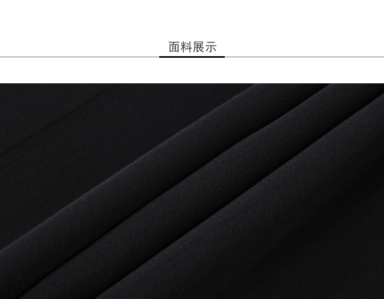 Lily2019夏新款女装袖口蕾丝,假两件,下摆不对称蕾丝短袖连衣裙7943