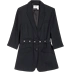 Lily cửa hàng giảm giá chính thức 2020 quần áo mùa hè cho phụ nữ Lily khí chất giữa áo blazer 120210C2607 - Business Suit Business Suit