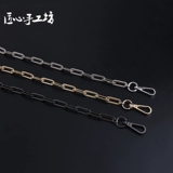 Цепь ручной работы, металлические аксессуары, сумка через плечо, бретели, сменная цепочка