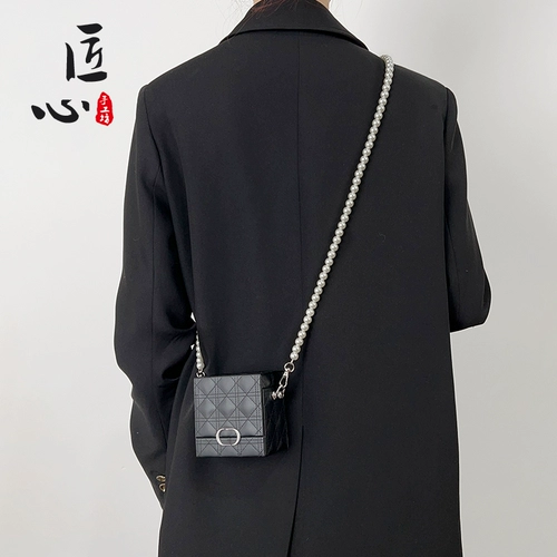 Помада ручной работы, бретели, коробка, сумка через плечо, цепь, аксессуары