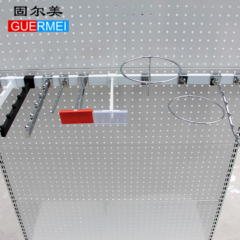 [USD 7.46] Supermarket shelves cross beam black and white bar