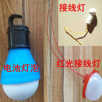 LED waterproof warm light red light white light 3W 5W 8W 10W Lantern bulb lamp port integrated light