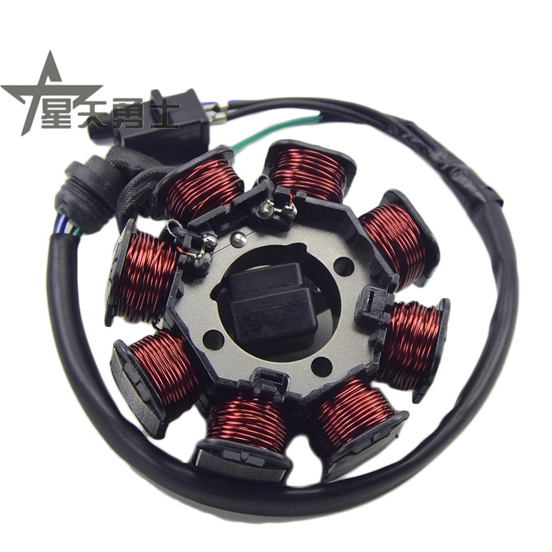 Applicable luxury locomotive silver leopard State three HJ125-7C 7D 7F 7E coil magnetic motor stator