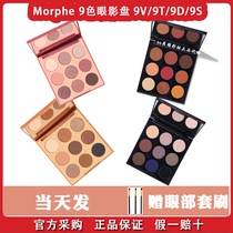 Spike Serenity with Morphe 9V 9T 9 Color Eyeshadow Disc Rose Earth Purple Pink Rose Smoky Novice