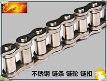 Stainless Steel Single Row Row Roller Chain 25SS 06BSS 35SS 40SS 10ASS 50SS