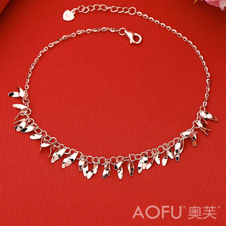 Chaine de cheville Femme en Argenterie - Ref 3103411 Image 4