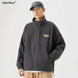 Tide, демисезонная бархатная трендовая куртка для влюбленных для отдыха, оверсайз, большой размер