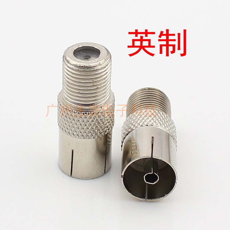 F - head TV head Infinite F head RF direct plug female F mother - head RF mother - fielder strength instrument special connector