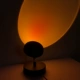 B Модель-модель-миновая настольная лампа-5W-Sunset-Round