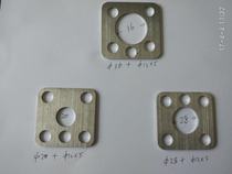 Wind rope fixing plate 304 stainless steel for short wave antenna support rod