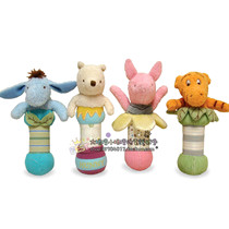 American Kids Preferred super-soft Veney Jump to tiger hands to grab a rattle and exercise hearing and gripping