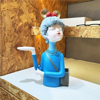 Синяя сумка через плечо