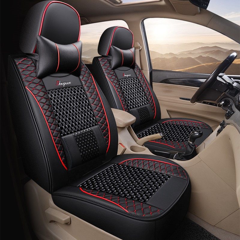 Seven seats dedicated car cushions Dongfeng scenery 330360370580 custom leather ice silk all surround the seat cover