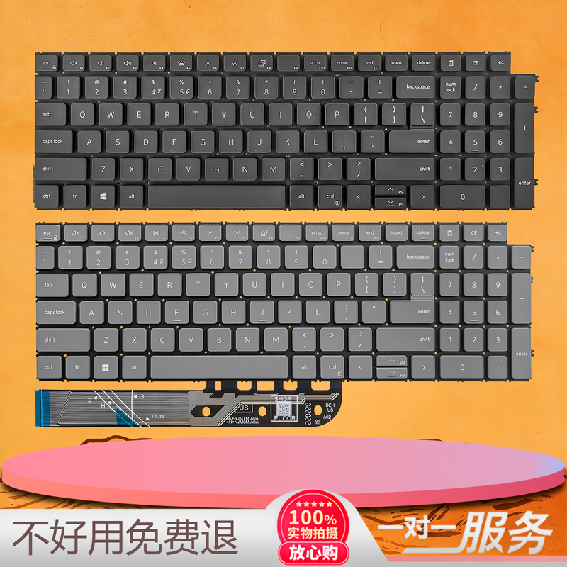 Dell Inspiron 15 3520 3530 Dimension Latitude 3520 Keyboard P108F 001