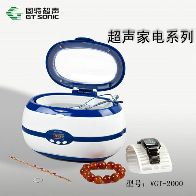 Ultrasonic Cleaning Machine Vgt-800/Vgt-2000 Watch Cleaning and Disinfection Machine Glasses Dentures Jewelry Cleaning