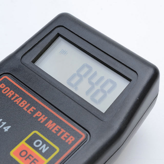 Huazhifu Ph8414 Portable Digital Ph Meter High-Precision Tap Water, Seafood, and Sewage Water Quality Detector